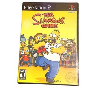 PS2 The Simpsons Sealed PlayStation Game